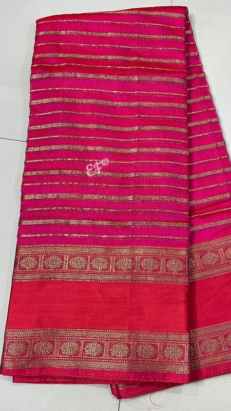 Snaks Resipi, Kota Silk Saree Blouse Designs, Kota Saree Blouse Designs, Pink Silk Thread Saree For Wedding, Pink Handloom Dola Silk Saree, Saree Everyday, Silk Kota Sarees, Pink Blouse Designs, Ruby Necklace Designs