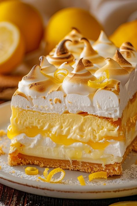 | Page 2 of 248 | From My Kitchen To Yours... Lemon Cheesecake Filling, Fluffy Meringue, Meringue Cheesecake, Meringue Topping, Lemon Meringue Cheesecake, Homemade Lemon Curd, Lemon Dessert, Lemon Dessert Recipes, Cheesecake Filling