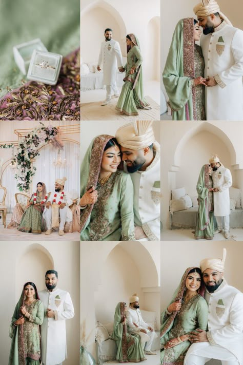 Best Poses For Wedding Couple, Pakistani Wedding Poses Couple, Indian Wedding Engagement Photos, Bridal Photography Poses Pakistani, Pakistani Wedding Photography Poses, Bride Groom Photoshoot Pakistani, Wedding Photography Pakistani, Nikah Poses For Couple, Muslim Wedding Couple Poses