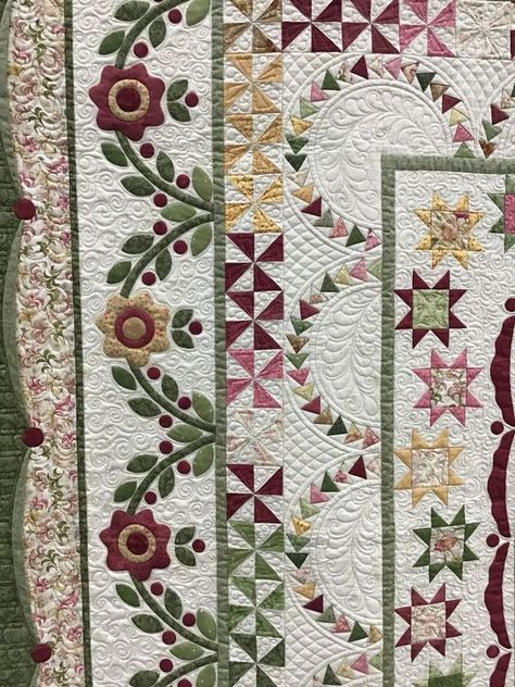 Timeless Traditions: I'm kind of ready to travel!!! Applique Quilt Borders, Applique Borders, Cave Creek Arizona, Salt Box House, Taking It Slow, Quilt Borders, Row Quilt, Border Ideas, Box House