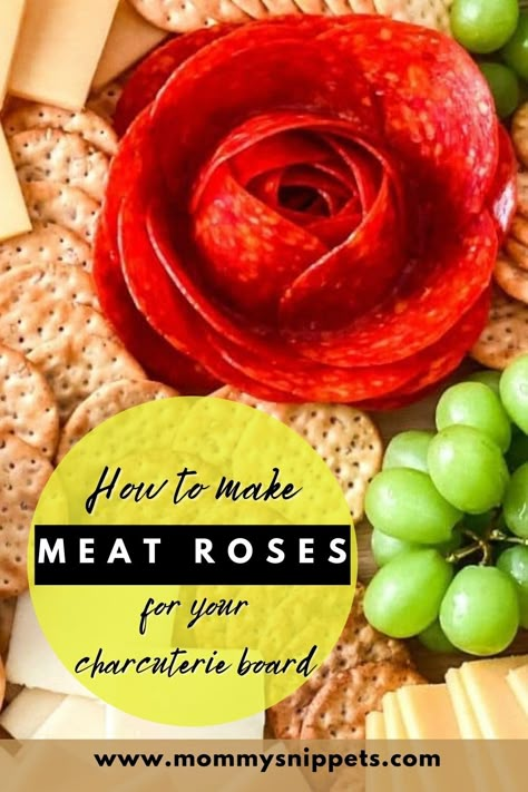 Charcuterie Board Meats Ideas, Red Charcuterie Board Ideas, Easy Beautiful Charcuterie, Charcuterie Board Tips, Charcuterie Board Ideas For Beginners, Fancy Charcuterie Board Ideas, Easy Meat And Cheese Board, Anniversary Charcuterie Board, Meat Cheese Charcuterie Board