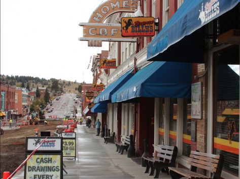 Colorado Mines, Living In Colorado Springs, Cripple Creek Colorado, High Plains Drifter, Imperial Hotel, Haunted History, Cripple Creek, Visit Colorado, Mining Town