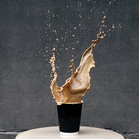 Coffee Splash, Coffee Shop Photography, Coffee Board, Coffee Shot, Coffee World, Coffee Business, Spilled Coffee, Food Drink Photography, Coffee Photos