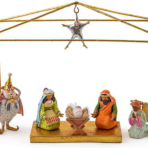 Small nativity set