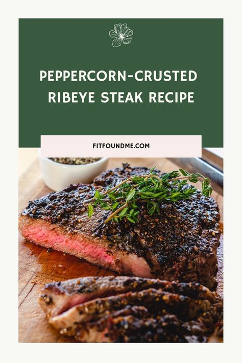 There’s something utterly irresistible about a perfectly cooked steak that makes it a luxury worth indulging in every now and then. And when it comes to treating yourself, why not go for the gold with a Peppercorn-crusted Ribeye Steak? This dish is not just a meal; it’s an experience. Best enjoyed on a special evening, … Peppercorn Crusted Prime Rib, Peppercorn Crusted Steak, Peppercorn Steak Sauce, Cast Iron Skillet Ribeye Steak, Reversed Seared Ribeye, Ribeye Steak Recipe, Ribeye Steak Recipes, Treating Yourself, Meat Recipe