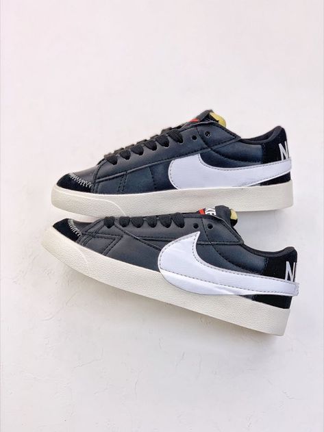 Nike Blazer Low 77 Jumbo, Nike Blazer Low 77, Nike Blazer Low, Blazer Low, Nike Blazer, Air Force Sneakers, Nike Air Force Sneaker, Nike Air Force, All Black