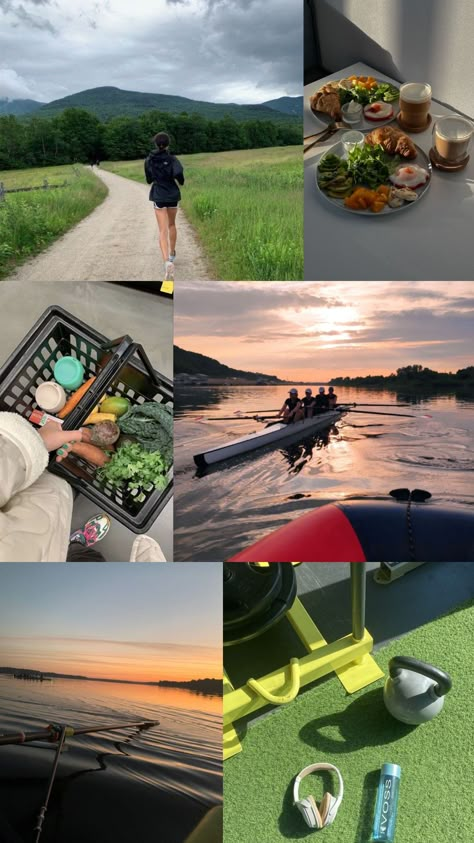 Rowing Rowing Machine Aesthetic, Motivation Board Ideas, Rowing Aesthetic, High School Vision Board, Rowing Memes, Grade Vision Board, Rowing Sport, Women's Rowing, Body Maintenance