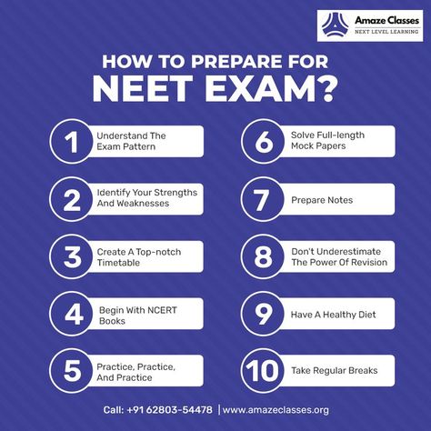 How to Prepare For NEET Exam • Maintain a revision timetable. • Prioritize time management. • More sample papers and last year’s mock exams should be practiced. #amazeclasses #onlinelearning #premiumcoachinginstitute #educationtrust #premiumeducationinstitute #amazeclass #JEE #JEEPreparation #JEEMain #Coaching Studying Timetable, Revision Timetable, Exam Motivation Quotes, Neet Notes, Exam Preparation Tips, Medical Quotes, Nurse Study Notes, Exam Study Tips, Study Apps