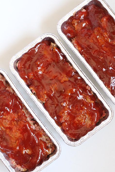 Make Ahead Meatloaf To Freeze, Karrie Locher Freezer Meals, Freezer Meatloaf Make Ahead, Meatloaf Freezer Meal, Freezer Meatloaf, Delicious Freezer Meals, Homemade Freezer Meals, The Family Freezer, Pork Crockpot