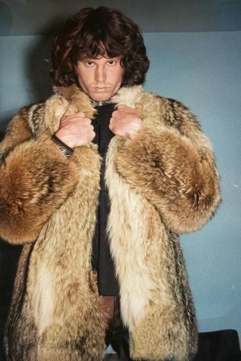 Jim Morrison, A Man, Fur Coat