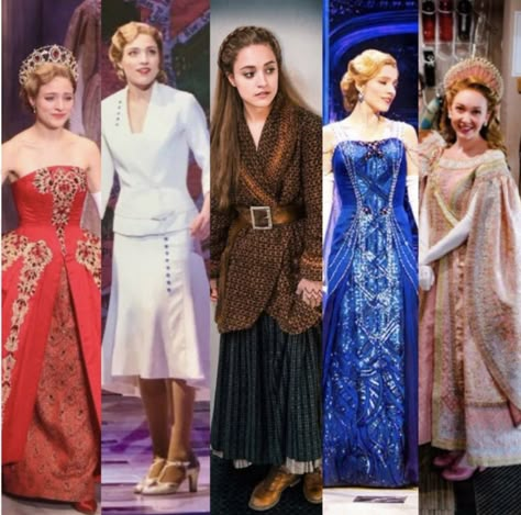 Anastasia Outfit Ideas, Anastasia Movie Dress, Anastasia The Musical Costumes, Anastasia Moodboard, Princess Luigi, Broadway Anastasia, Anya Anastasia, Anastasia Costume, Broadway Outfit