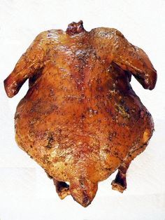 Roasting makes the skin crispy and full of flavor. Christmas Party Dishes, Whole Chicken Marinade, Dinner Main Course, Moist Chicken, Asian Spices, Chicken Teriyaki Recipe, Filipino Style, Rotisserie Chicken Recipes, Stuffed Whole Chicken