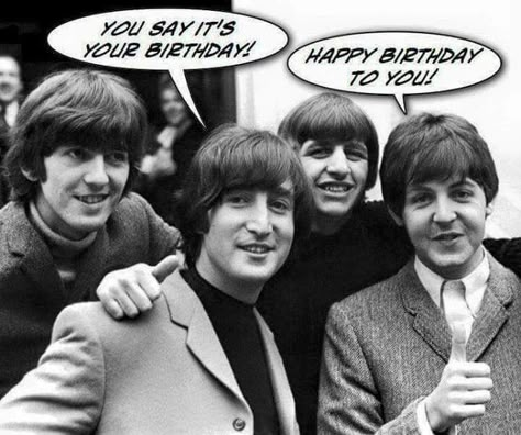 Happy Birthday Beatles, Demian Bichir, Beatles Birthday, Birthday Funnies, Beatles Quotes, Beatles Records, Klopp Liverpool, Beatles Wallpaper, Beatles Band