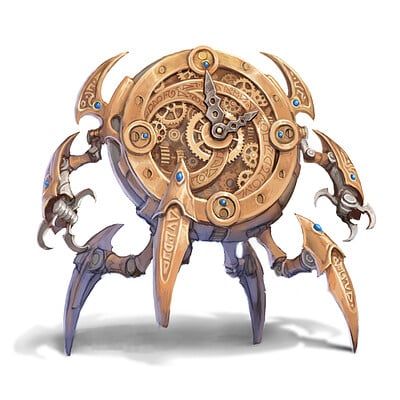 ArtStation - Will O'Brien Kobold Press, Steampunk Robot, Dnd Dragons, Arte Robot, Dnd Monsters, Monster Concept Art, Dnd Art, Steampunk Design, Fantasy Monster