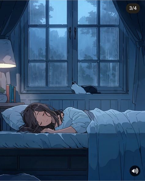 Anime Sleeping Aesthetic, Sitting On Bed Pose, Wake Up Illustration, Cozy Mood Board, Wakeup Early, Noah Nick, Night Person, Cartoon Reference, Teen Wallpaper