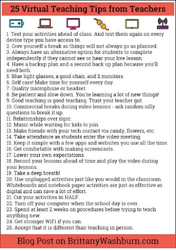 Technology Teaching Resources with Brittany Washburn: 25 Virtual Teaching Tips from Teachers Computer Lab Classroom, Connections Academy, Teaching Rules, Ap Language And Composition, Elementary Technology, Lead Teacher, Elementary Music Class, Virtual Teaching, Virtual Classroom