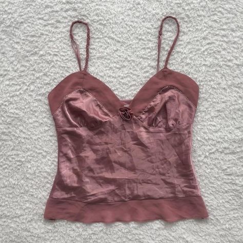 vintage y2k satin babydoll cami top, floral rose... - Depop Babydoll Cami Top, Satin Babydoll, Babydoll Cami, Rosé Details, Satin Cami, Ballet Girls, Top Floral, Satin Top, Soft Girl