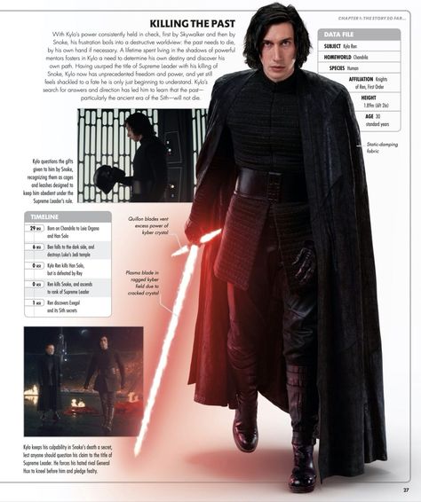 Kylo Ren Outfit, Star Trek Rpg, Hand Emoji, Dark Series, Kylo Ren Adam Driver, Visual Dictionary, Dark Side Star Wars, The Rise Of Skywalker, Star Wars Kylo Ren