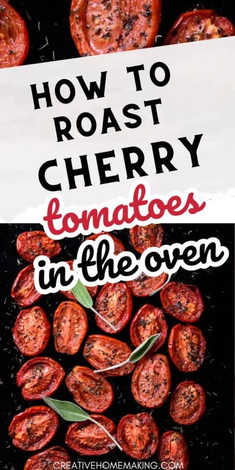 Discover the art of oven-roasting cherry tomatoes with our simple and flavorful recipes. Elevate your culinary creations with the rich, caramelized essence of these vibrant gems. Join us in exploring the versatile ways to enjoy oven-roasted cherry tomatoes. Roast Cherry Tomatoes, Dried Cherry Tomatoes, Sundried Tomato Recipes, Oven Roasted Cherry Tomatoes, Burrata Salad, Roasted Cherry, How To Roast, Roasted Cherry Tomatoes, Easy Oven