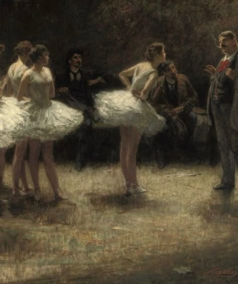 Ballerinas, Van, Dresses, Art