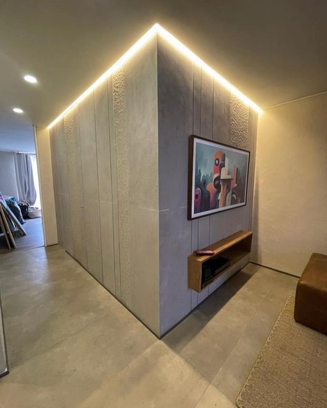 Did you know you can use our concrete panels on the walls and floor? Concrete Wall Panels, Concrete Panel, Concrete Wall, Wall Panels, Did You Know, Flooring, Canning, Wall, Home Decor