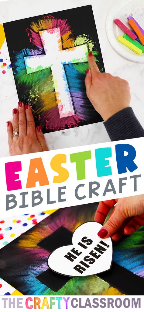 Spring Keepsake Crafts For Kids, Easter Crafts To Do With Kids, Easter Crafts For Classroom, Diy Easter Crafts For Preschool, Easter Bible Crafts Preschool, Easter Activity For Kids Church, Easter Watercolor For Kids, Easter Ideas For Classroom, Lent Preschool Crafts