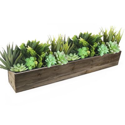 Long Planter Boxes, Wood Window Boxes, Garden Planter Box, Large Planter Boxes, Rectangular Planter Box, Long Planter, Rectangle Planters, Industrial Style Home, Box Garden