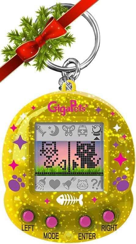 Amazon.com: Giga Pets CompuKitty & StarCat Electronic Virtual Pet Toy, 2 Pets 1 Device, New Glossy Housing Shell, Classic 90s CompuKitty, 3D Pet Live in Motion : Toys & Games Giga Pet, Chia Pet, Pet Design, 90s Throwback, Pet 1, 90s Toys, Barbie Stuff, Virtual Pet, Toy 2