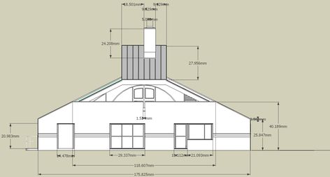 Wilson Le - ARCH1201: 1:100 Dimensions Vanna Venturi House, Denise Scott Brown, Architecture Design Sketch, Site Plan, Architecture Sketch, Architecture Project, Modern Architecture, House Plan, Architecture Design