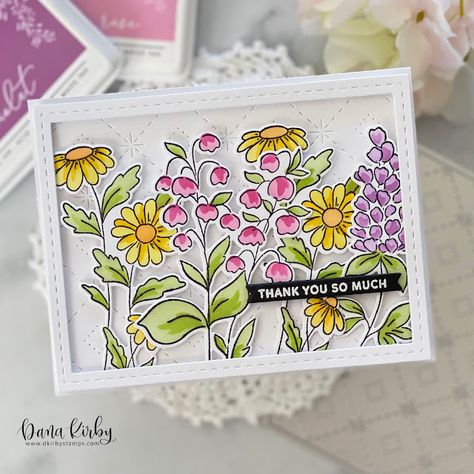 Pinkfresh Studio Studio Cards, Pinkfresh Studio, Handmade Tags, Special Cards, Pretty Cards, Marker Art, Paper Crafts Cards, Beautiful Blooms, Card Maker