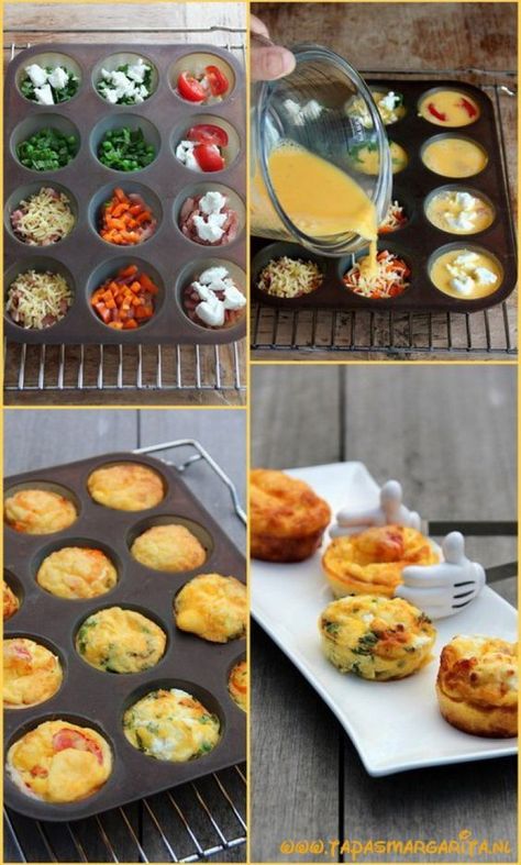 Egg Muffins Breakfast Healthy, Egg Muffins Breakfast, Easy Brunch Recipes, Egg Muffins, Easy Brunch, Dinner Meals, Muffin Tins, Breakfast Recipes Casserole, Easy Healthy Breakfast