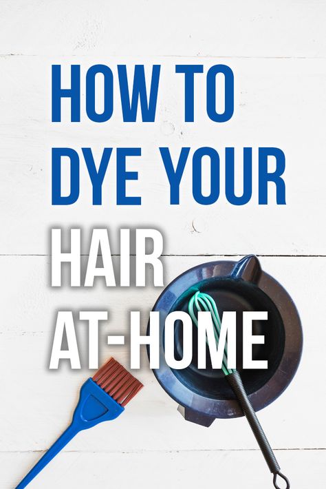 How to dye hair at home without a professional. Step-by-step hair dyeing guide to walk you through fun process of hair dyeing your hair at home. #beauty #haircoloring #hairdyeing #beautytips Hair Coloring Guide, Dye Hair At Home, Dye Your Hair At Home, How To Dye Hair, Step By Step Hair, Diy Hair Dye, How To Dye Hair At Home, Hair Dye Tips, Diy Step