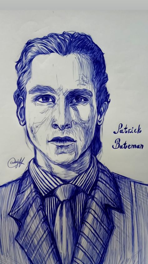 I'm Patrick Bateman #Sigma#Toxic Patrick Bateman Drawing Sketch, Sigma Face Drawing, Patrick Bateman Sketch, Sigma Sketch, Patrick Bateman Drawing, Patrick Bateman Sigma, Sigma Drawing, Real Pfp, Baseball Drawings