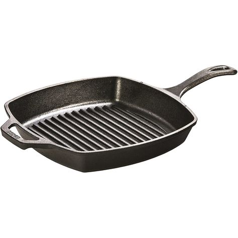 <strong>Amazon Is Having a Huge Sale on Kitchen Must-Haves This Weekend, Including Le Creuset, Lodge, and More</strong> Lodge Cast Iron Grill, Lodge Cookware, Low Fat Cooking, Cast Iron Grill Pan, Iron Grill, Cast Iron Griddle, Bacon On The Grill, Seasoning Cast Iron, Lodge Cast Iron