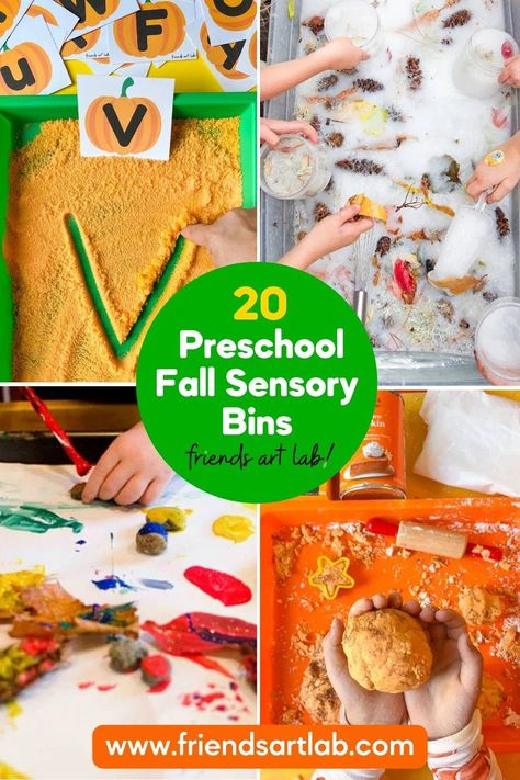 Fall sensory bins for kids are a perfect way to bring the cozy vibes of autumn into your preschooler’s playtime. Cinnamon Play Dough, Sensory Bins For Toddlers, Fall Sensory Bin, Fall Sensory, Moon Sand, Coloring Posters, Fall Kindergarten, Sensory Art, Toddler Fall