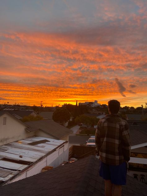 On The Rooftop Aesthetic, Sitting On A Roof Top Aesthetic, Standing On A Rooftop Aesthetic, Rooftop Sunset Aesthetic, Rooftop Aesthetic Sunset, Rooftop Aesthetic, Rooftop Shoot, Rooftop Scene, Sunset Rooftop