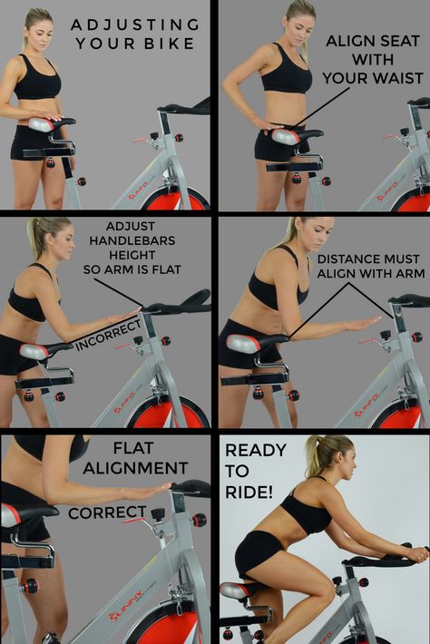 How to adjust your bike! Exercise Bike At Home, Spin Bike Glute Workout, Cycle Bike Workout, Upright Bike Workout, Bike Workout Stationary Beginner, Spinning Bike Workouts, At Home Bike Workout, Home Bike Workout, Spin Cycle Workout Beginner