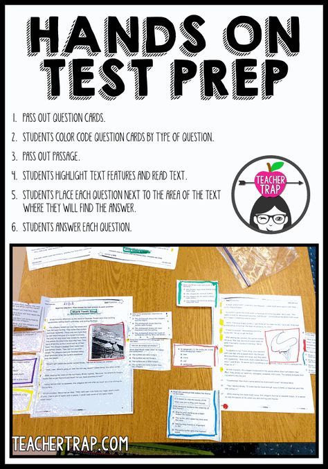 Today's standardized tests are far more demanding than those we took as children. Prepare your students for success with meaningful and engaging work! Test Prep Fun, State Testing Prep, Staar Test Prep, Staar Review, Test Prep Strategies, Test Prep Activities, Testing Motivation, Reading Test Prep, School Testing