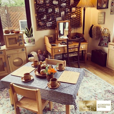 Home Corner Ideas Early Years, Role Play Areas Eyfs, Baby Room Ideas Early Years, Curiosity Approach Eyfs, Curiosity Approach, Reggio Inspired Classrooms, Home Corner, Role Play Areas, Reggio Classroom