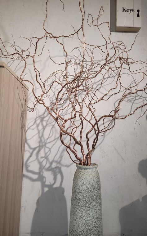 Willow branch centerpiece