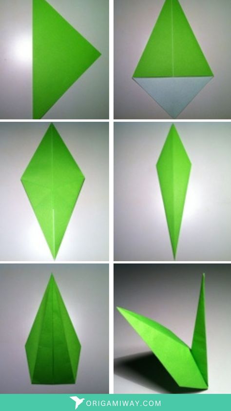 A green paper origami stem Origami Flower Stem, Origami Stem, Origami Tulip, Origami Patterns, Flower Gift Ideas, Help Desk, Flower Stem, Origami Crafts Diy, Origami Flowers