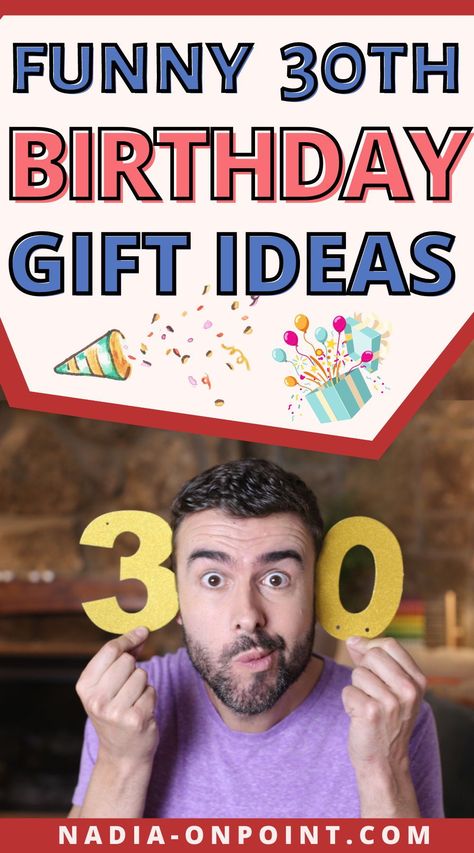 Trendy Gift Guides and Ideas! Here you'll find funny gift ideas for 30th Birthday. funny 30th birthday gifts | 30th birthday gift ideas for men funny | 30th birthday gift ideas for women funny | funny 30th birthday gifts for men | 30th birthday ideas for girls turning 30 gift funny | funny gift ideas for 30th birthday | funny 30th birthday gift ideas | funny 30th birthday gifts for him | 30th birthday ideas for men gifts turning 30 funny | funny gifts for 30th birthday | 30th birthday gift funny 30th Funny Birthday Ideas, 30th Birthday For Men Gift Ideas, 30th Birthday Craft Ideas, 30th Birthday Gifts For Men Turning 30, 30th Birthday Ideas For Men Funny, 30th Gift Ideas For Men, 30th Birthday Cricut Ideas, 30th Birthday Gift For Men, Men’s 30th Birthday Gift Ideas