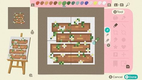 Animal Crossing New Horizons auf Instagram: „Some cute path designs ☺️“ Different Color Flowers, Able Sisters, Animal Crossing New Horizon, Acnh Cottagecore, Animal Crossing 3ds, Animals Crossing, Ac New Leaf, Animal Crossing Guide, Animal Crossing Qr Codes Clothes