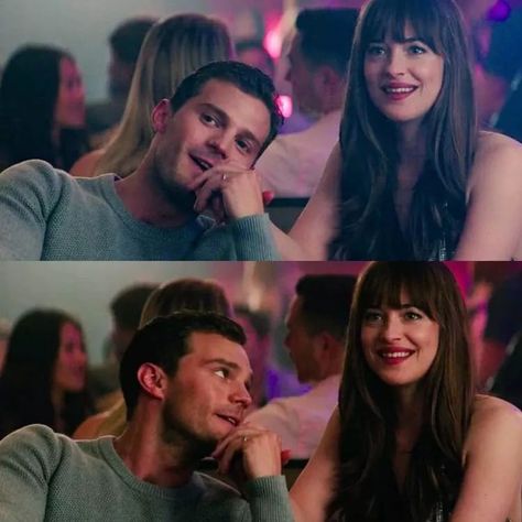 Anastasia Grey, Christian Grey Jamie Dornan, Dakota Johnson And Jamie Dornan, Fifty Shades Movie, Laters Baby, The Way He Looks, Fifty Shades Darker, Movie Couples, Christian Grey