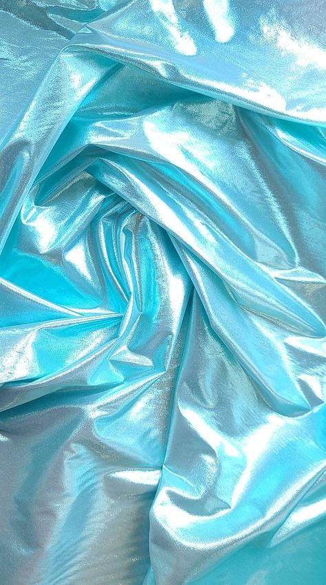 my #etsy shop: Luxurious Liquid Glassy Lamé Fabric, Sky Blue #fashionapparel #couturefabrics #fashion #hautecouture #promdressfabric #etsy.business #etsy.smallbussiness #etsymarket https://etsy.me/3gijtgI Lamé Fabric, Fashion Design Classes, Textures Fashion, Lame Fabric, Wallpaper Images Hd, High Fashion Looks, Pvc Fabric, Iridescent Blue, Velour Fabric