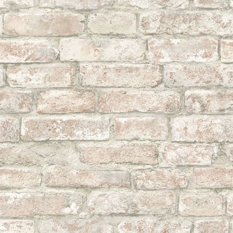 Multicolor Wallpaper, Red Brick Wallpaper, Faux Brick Wallpaper, Painted Bricks, White Brick Wallpaper, Brick Paper, Brewster Wallpaper, White Wash Brick, Brick Texture