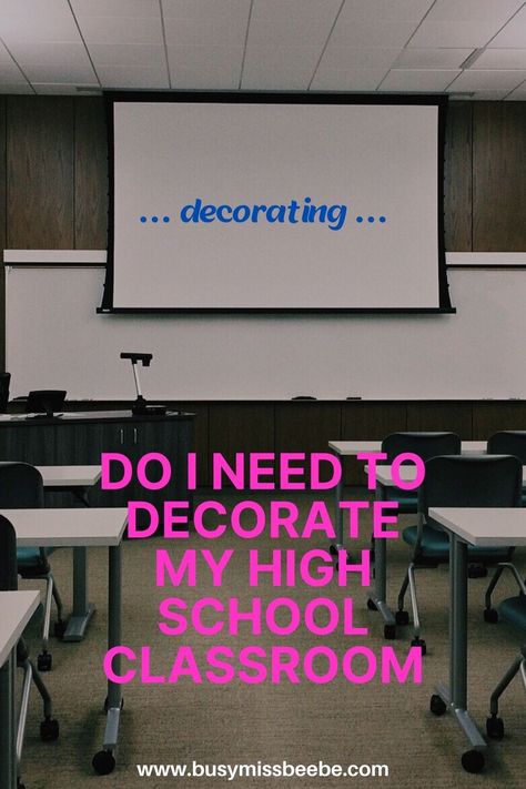 decorate my high school classroom. Decorating A High School Classroom, Simple Classroom Decor High School, Classroom Decor High School Aesthetic, How To Make A Classroom Feel Homey, High School Classroom Decor Ideas, High School Business Classroom Decorating Ideas, Male Classroom Decor High School, High School Room Decorating Ideas, Highschool Class Decoration