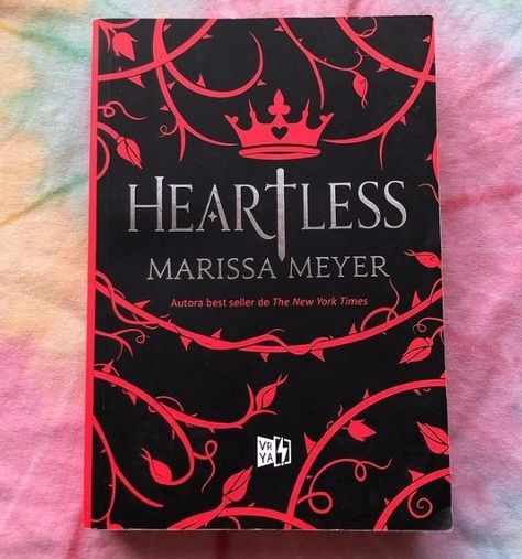 Heartless Marissa Meyer, Book Aesthetic, The New York Times, New York Times, Book Cover, Books