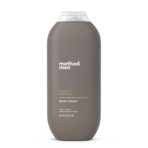 Amazon.com : Method Men Body Wash, Cedar + Cypress, Paraben and Phthalate Free, 18 fl oz (Pack of 1) : Beauty & Personal Care Mens Body Wash, Method Man, Male Body, Body Wash, Beauty And Personal Care, Personal Care, Beauty