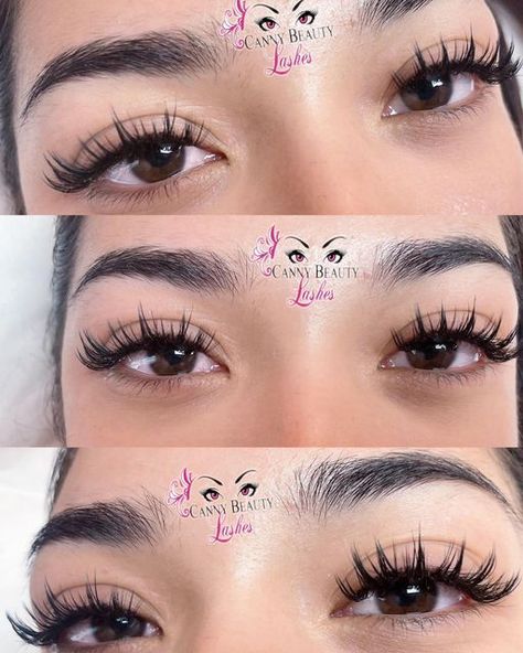 Anime Style Wispy Lashes, Full Anime Lash Extensions, Yy Wispy Lashes, Spiky Lashes Extensions, Rose Wisp Lashes, Anime Set Lash Extensions, Asian Lash Extensions Mapping, Spike Cat Eye Lash Extensions, Wispy Eyelash Extensions With Spikes